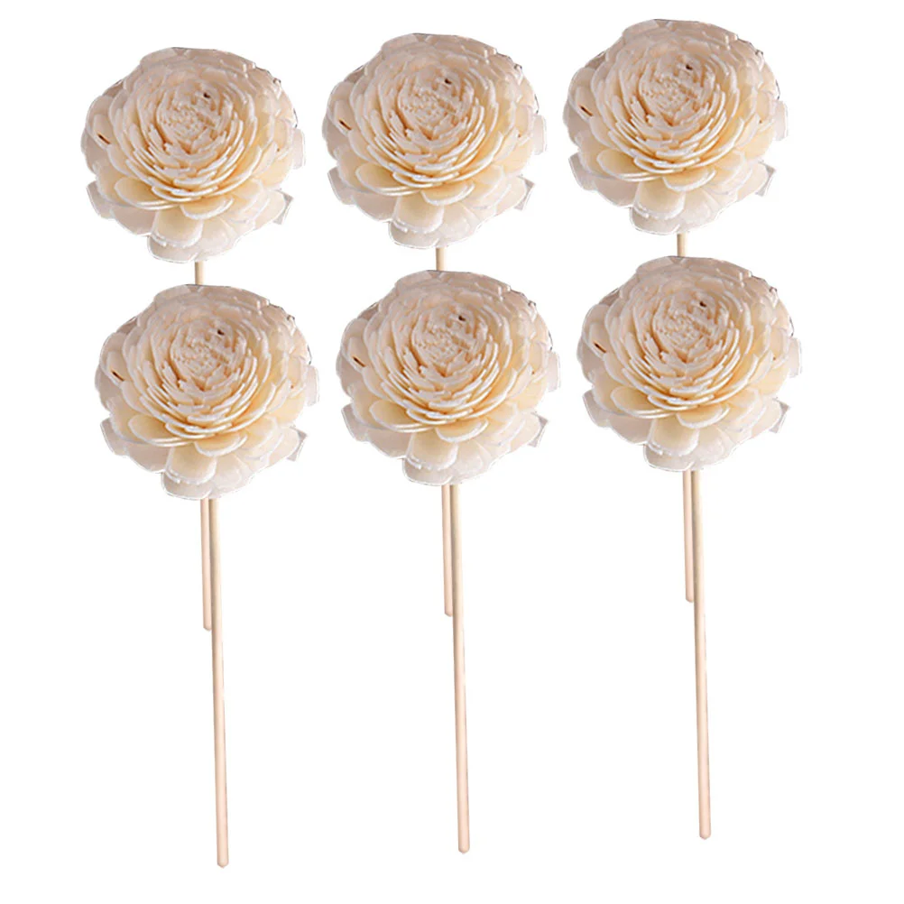 6 шт. палочки для ароматерапии масляный диффузор ротанговые сушеные цветы духи