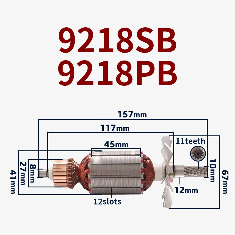 Арматура для полировальной машины Makita 9218SB 9218PB