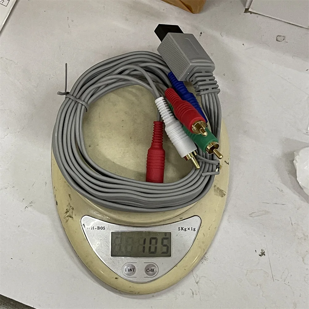 Компонентный кабель-адаптер HDTV 1080P AV Audio 5RCA для консоли Wii