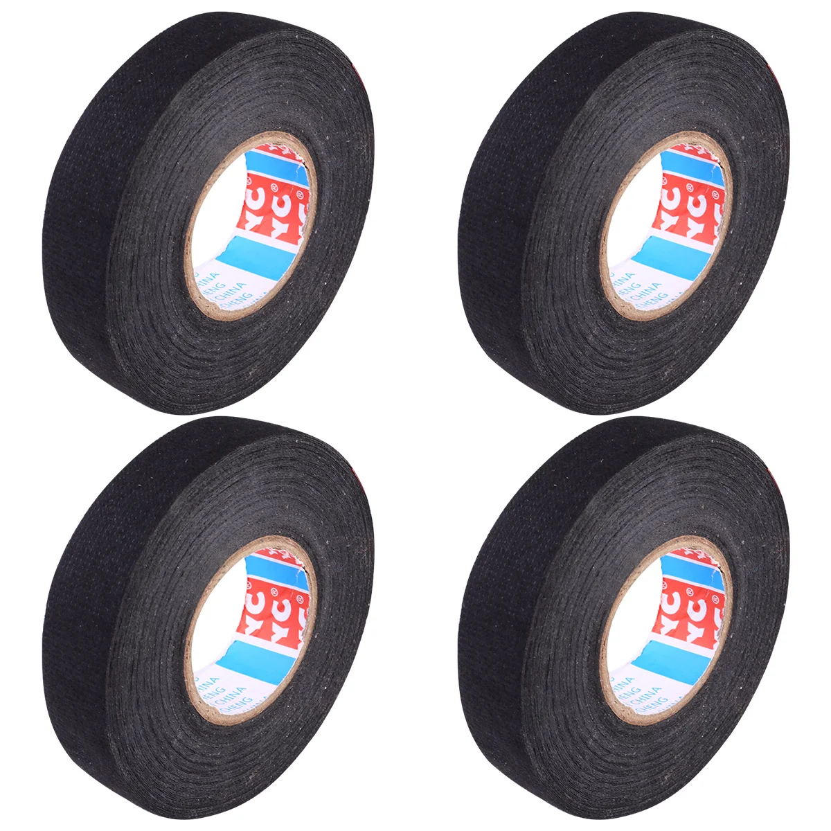 

4pcs Electrical Tape Black Durable Adhesive for Auto Vehicle
