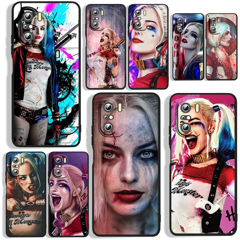 

DC Harley Quinn Phone Case For Xiaomi Redmi A1 12C 11A 11 10C 10 9T 9AT 9A 10A 9C 9 8A 8A 7A 7 Plus Black Cover