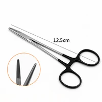 stainless steel 12 5cm black handle insert needle holder needle holder pliers surgical tape scissors needle holder