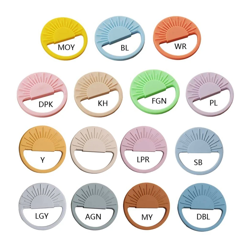 

1pc Baby Silicone Teethers Baby Teething Product Accessories For Pacifier Chains