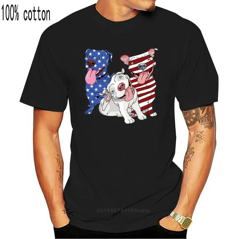 

Милый Бульдог, смешанный американский флаг, собака, любовник, Мужская футболка, новинка, забавная футболка унисекс