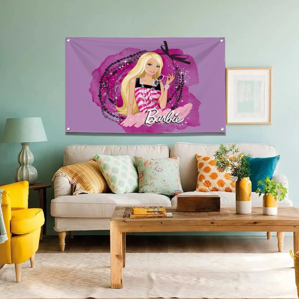 Барби Хэллоуин уличные украшения пиратские рождественские 2024 флаг идола