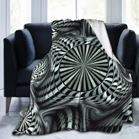 new 3d personalityabstract printed flannel blanket sheet bedding soft blanket bed cover home textile decoration