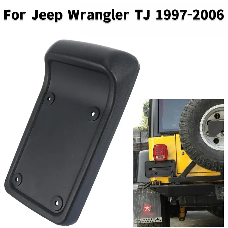 

1 шт., кронштейн для крепления заднего номерного знака автомобиля Jeep Wrangler TJ 1997-2006