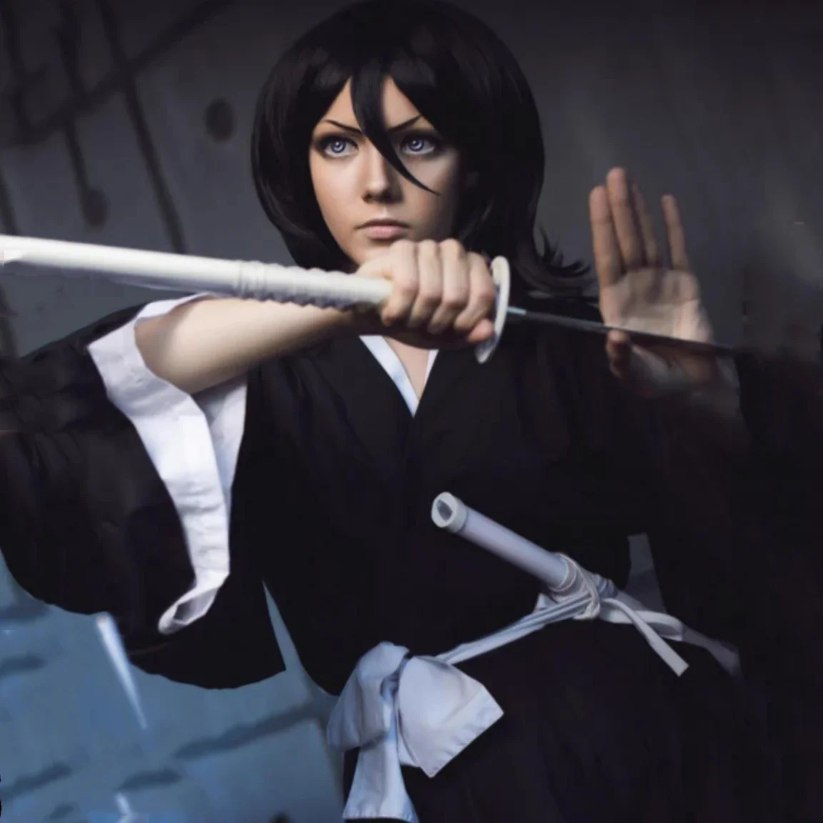 Bleek Panger Kuchiki Rukia Косплей Kostuums Kurosaki Ichigo Die Pa Soul Society Shinigami Kimono Volledige Outfit Duizend Jaar