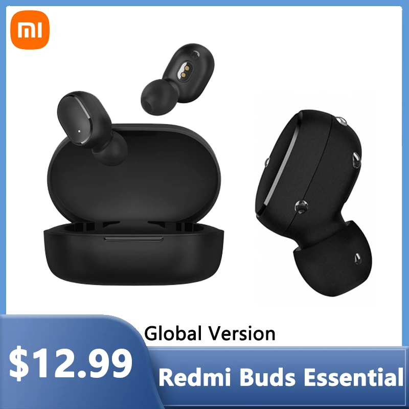 

Global Version Xiaomi Redmi Buds Essential TWS Bluetooth 5.2 Earphone Stereo Bass AI Control Headset Mi Ture Wireless Earbuds