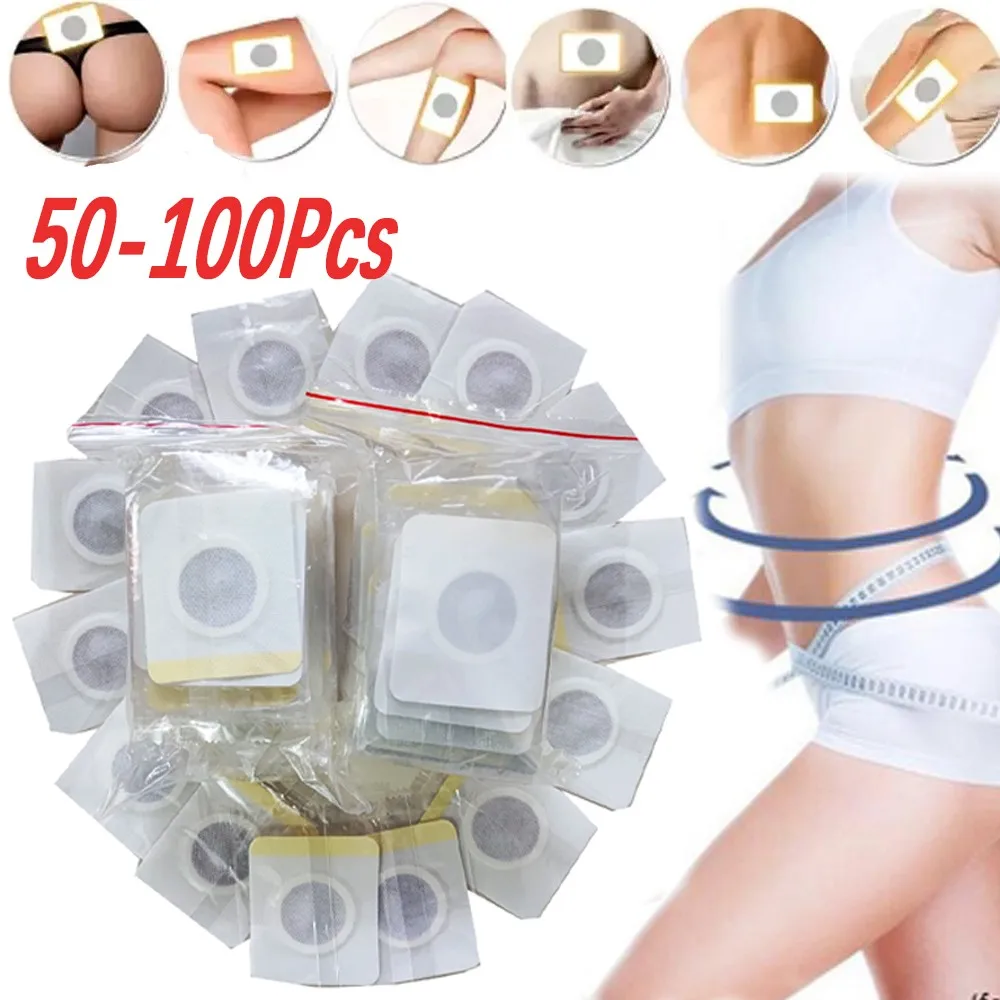 

50-100PCS Selling Weight Loss Slim Patch Navel Sticker Slimming Product Fat Burning Weight Lose Belly Waist Plaster