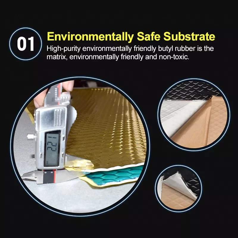 

6" 6.5" Inch Car Universal Speaker Insulation Ring Soundproof Cotton Pad