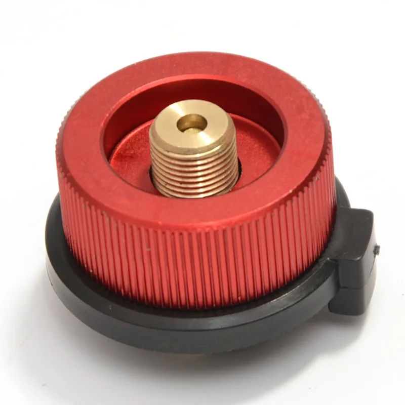 

1 Pcs Camping Cans Adapter Picnic Burner Cartridge Gas Fuel Canister Stove Cans Aluminum Adapter Converter Head Outdoor Tools