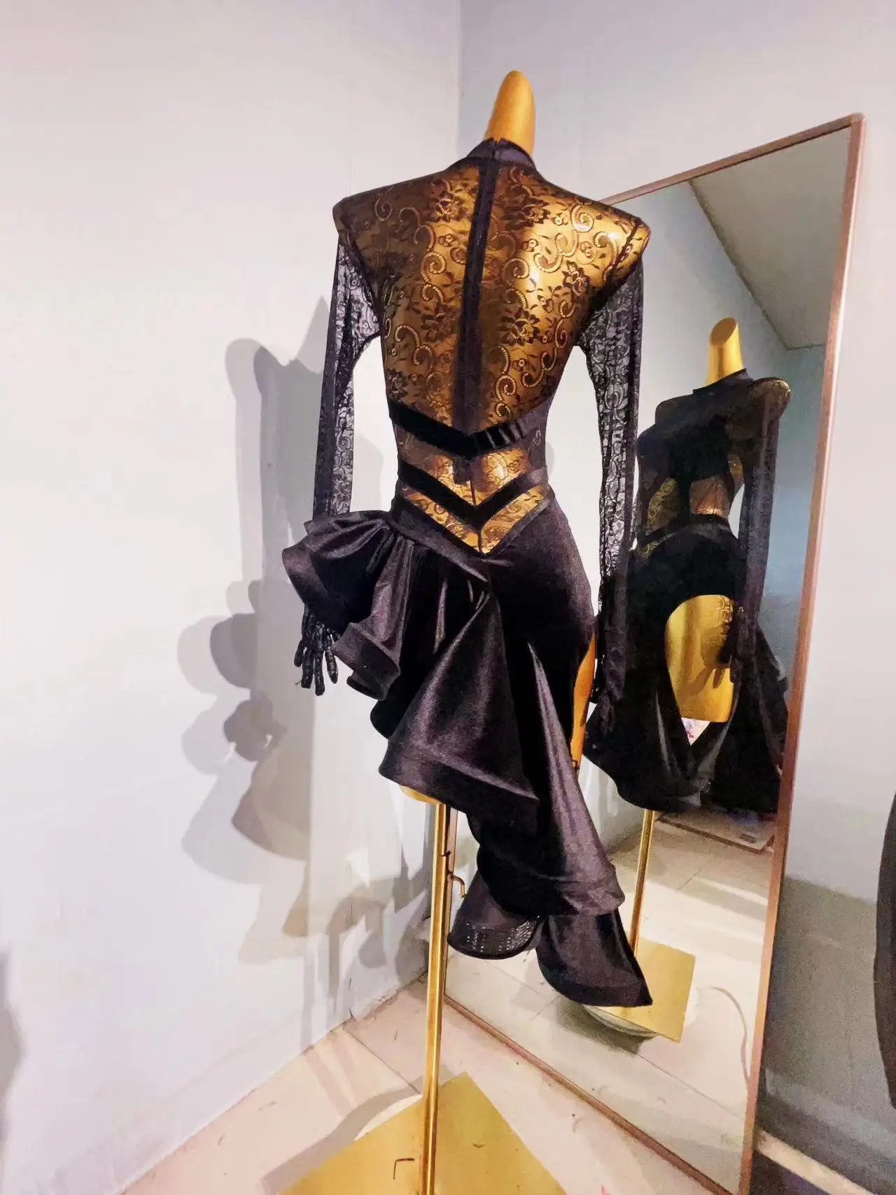 Новинка платье для латиноамериканских танцев высококачественное сексуальное