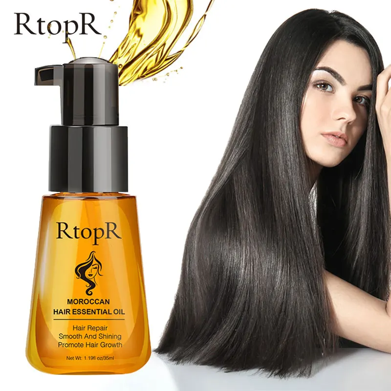 

Moroccan Prevent Hair Loss Product Hair Growth Essential Oil Easy To Carry Hair Care Nursing 35ml Both male and female can useS