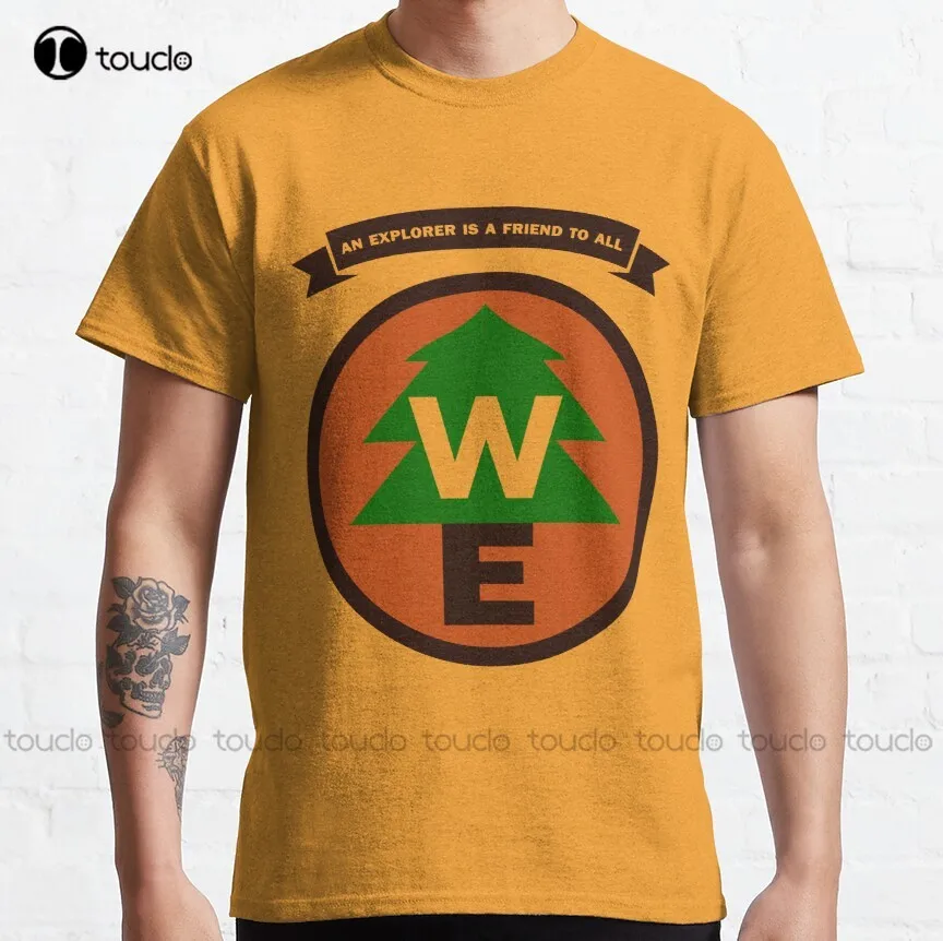 

Wilderness Explorer Classic T-Shirt men's athletic shirts & tees Custom aldult Teen unisex digital printing xs-5xl All seasons