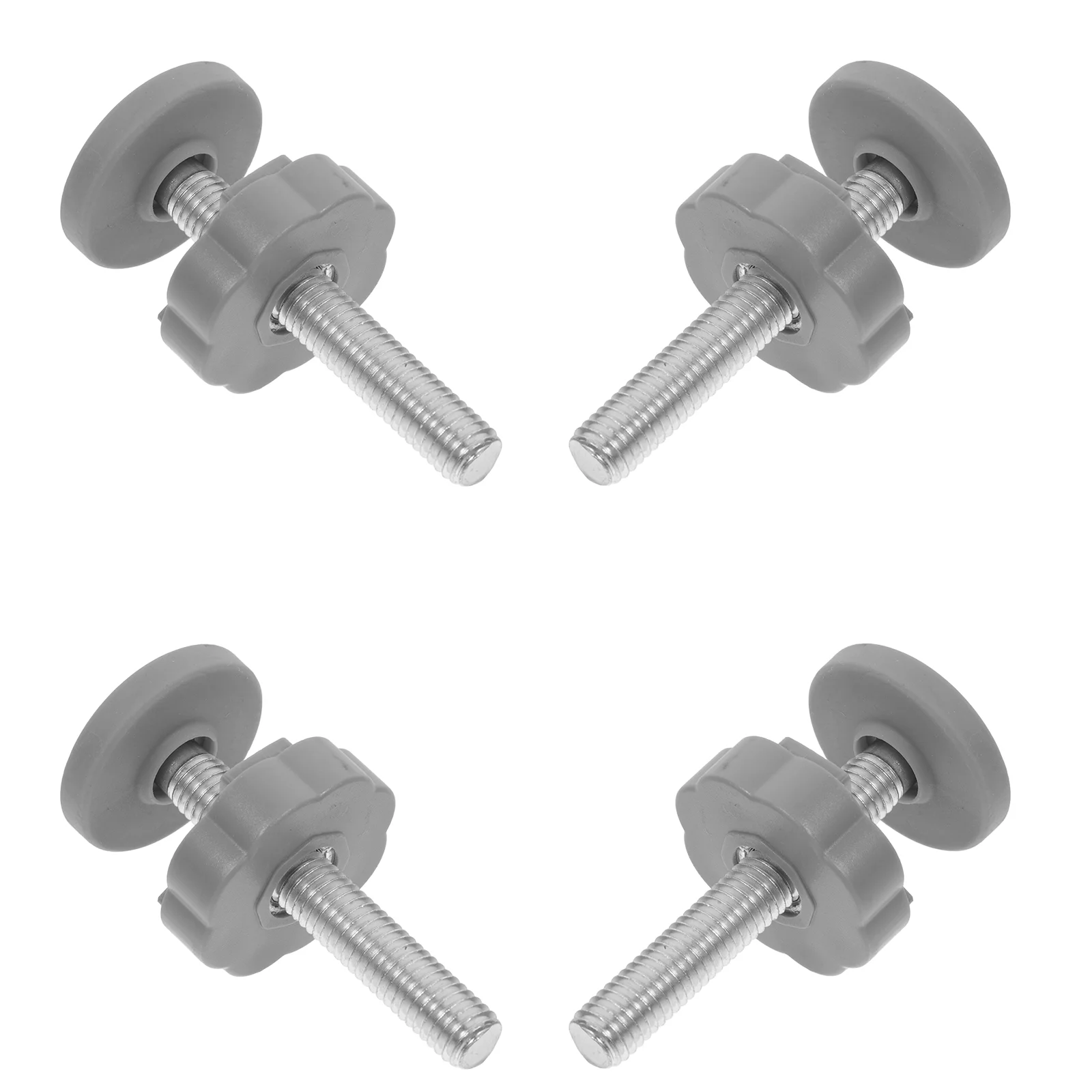 4 Pcs Child Door Wall-mounted Safety Screw Baby Bolts Pvc Lagging Steel Core Gate