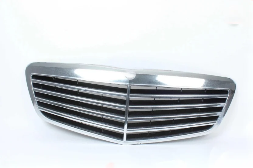 Фото Для Mercedes S-Class W221 S550 S63 AMG 2010-2013 годов выпуска, передняя решетка радиатора, хромированная, OE 2218800483