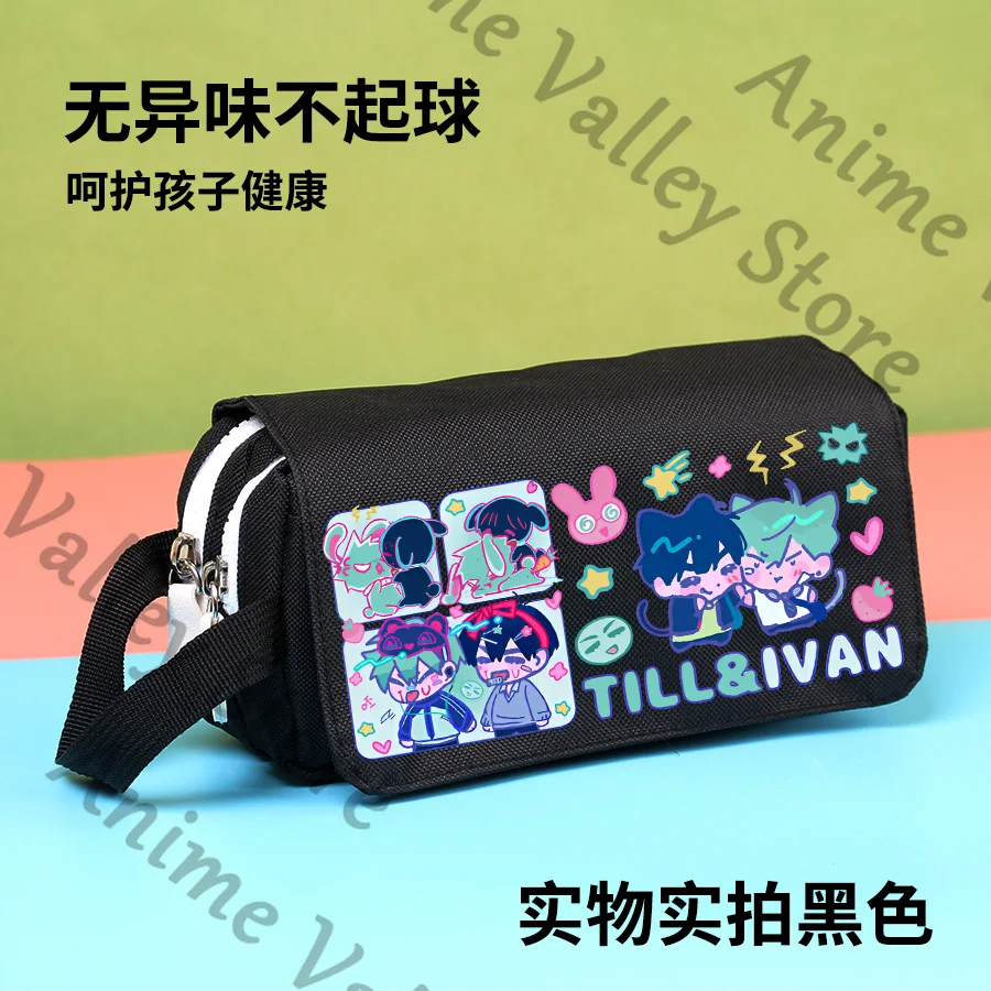 

Аниме Alien Stage Ivan Till косплей пишущий чехол мультяшные пеналы сумка для ручек пенал большой емкости канцелярские принадлежности