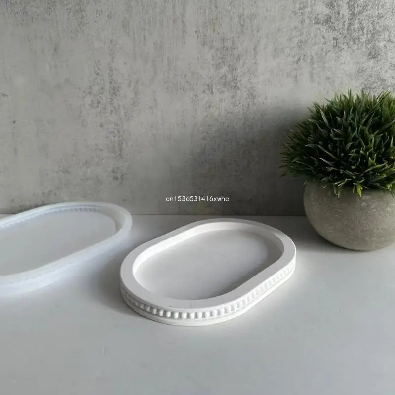 Прямая поставка формы для круглых бусин отливки силиконовые овальных лотков