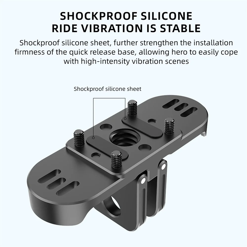 Магнитный быстроразъемный адаптер 3 в 1 с резьбой 1/4 дюйма