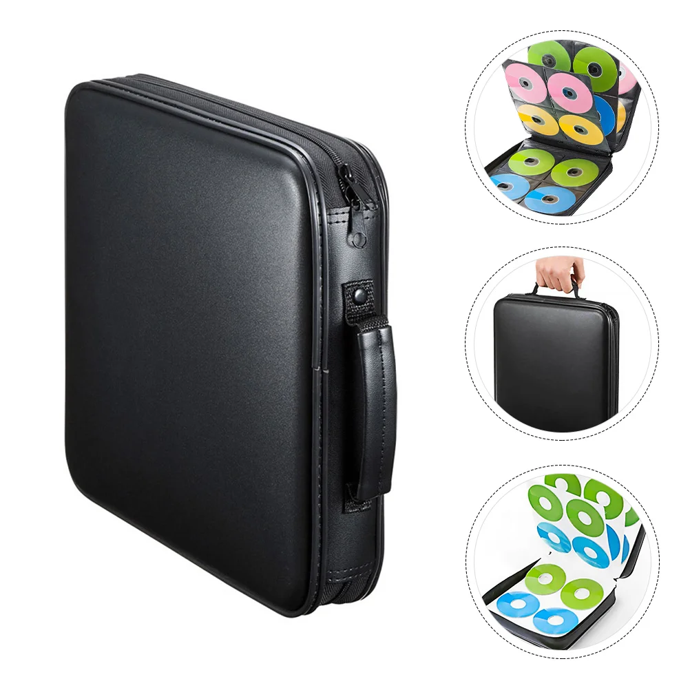 

1Pc Case Practical Large Capacity Organizer Holder Pouch Disc Storage Case