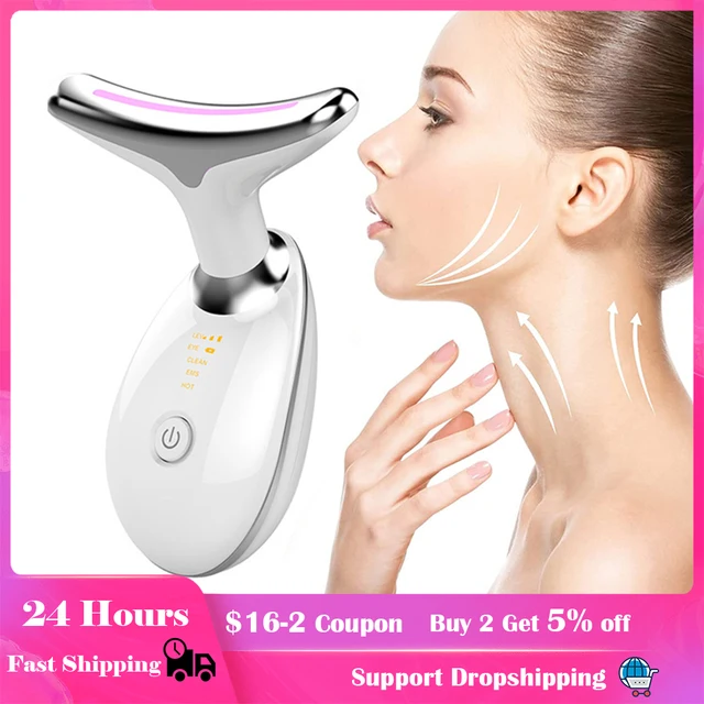 Neck Face Beauty Device Facial Lifting Machine EMS Face Massager Reduce Double Chin Anti Wrinkle Skin Tightening Skin Care Tools 1