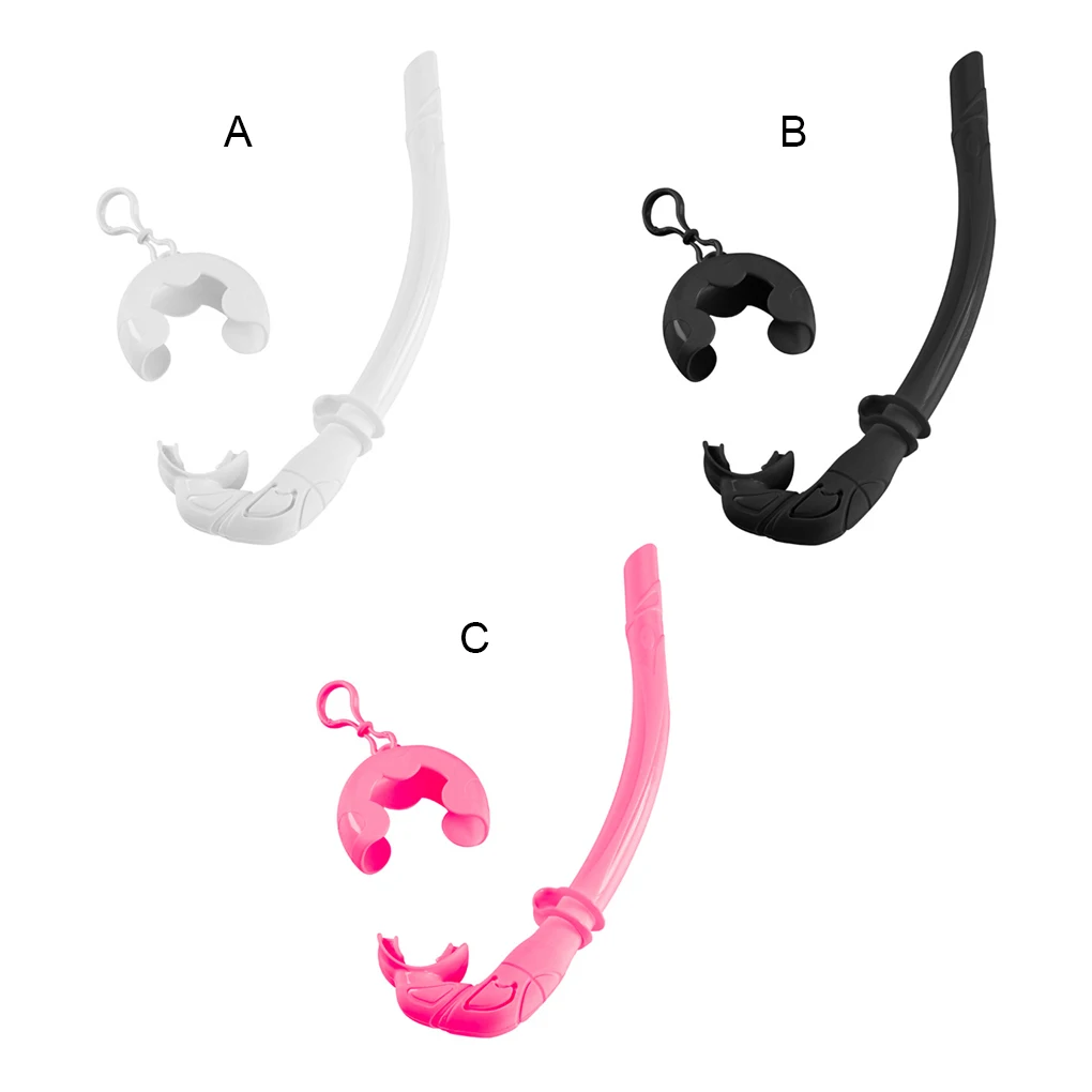 

Foldable Snorkeling Tubes Women Men Roll Up Snorkel Scuba Diving Accessories Respiration Equipments Universal Snorkels