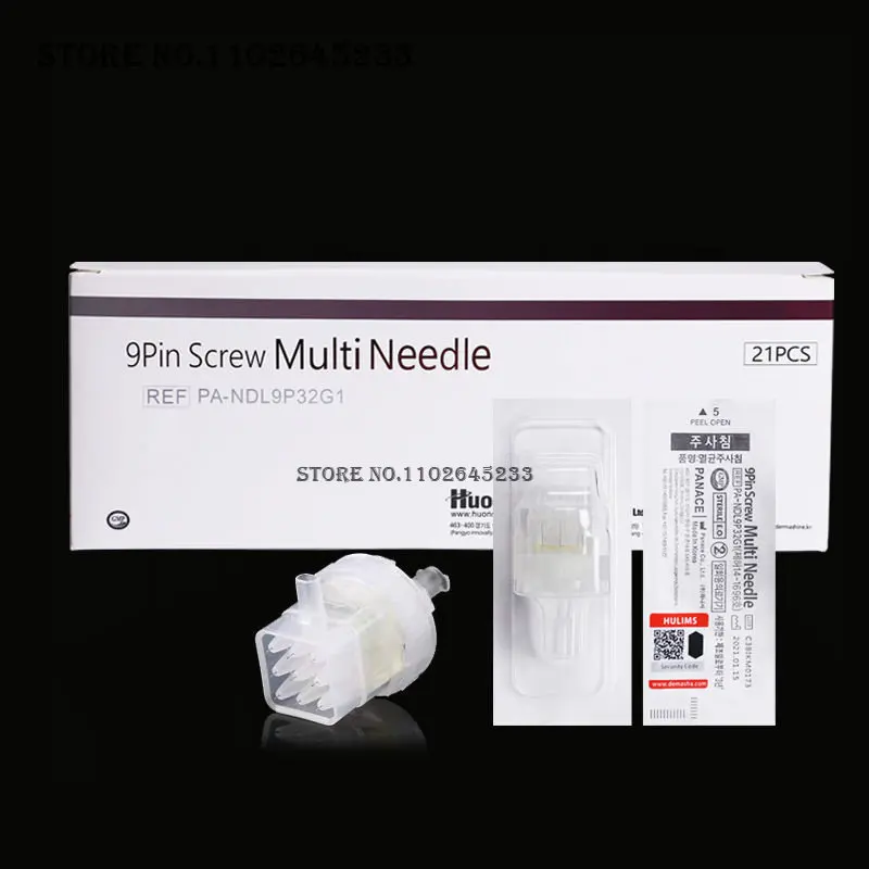 

9-контактный одноразовый картридж для пистолета Maso, отрицательное давление, инжектор для вакуумной мезотерапии EZ