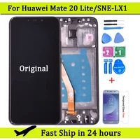 6 3inch original for huawei mate 20 lite sne al00 sne lx1 lcd display touch screen digitizer assembly maimang 7 replacement lcd