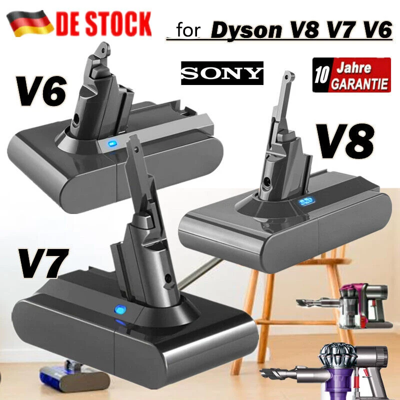 Аккумулятор для оригинального Dyson V8 V7 V6 Animal DC58 DC59 SV10 SV11 SV03 SV09 SV04 SONY