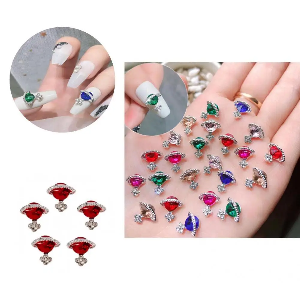 

Nail Ornament Decorative Multipurpose Shiny 3D Planet DIY Nail Art Decorations for Manicure Nail Decor Nail Ornament