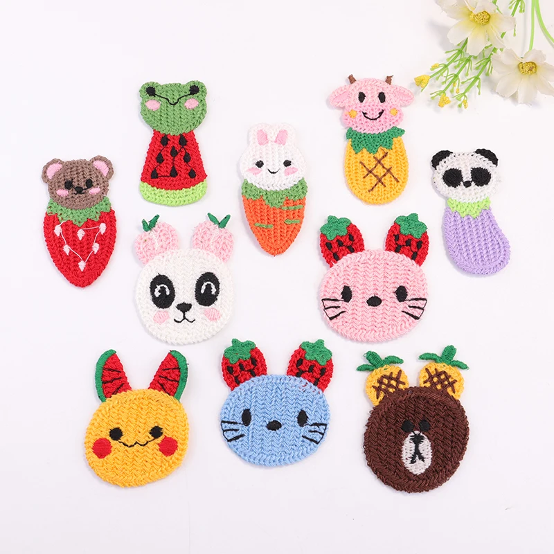 

10 шт., декоративные наклейки для одежды