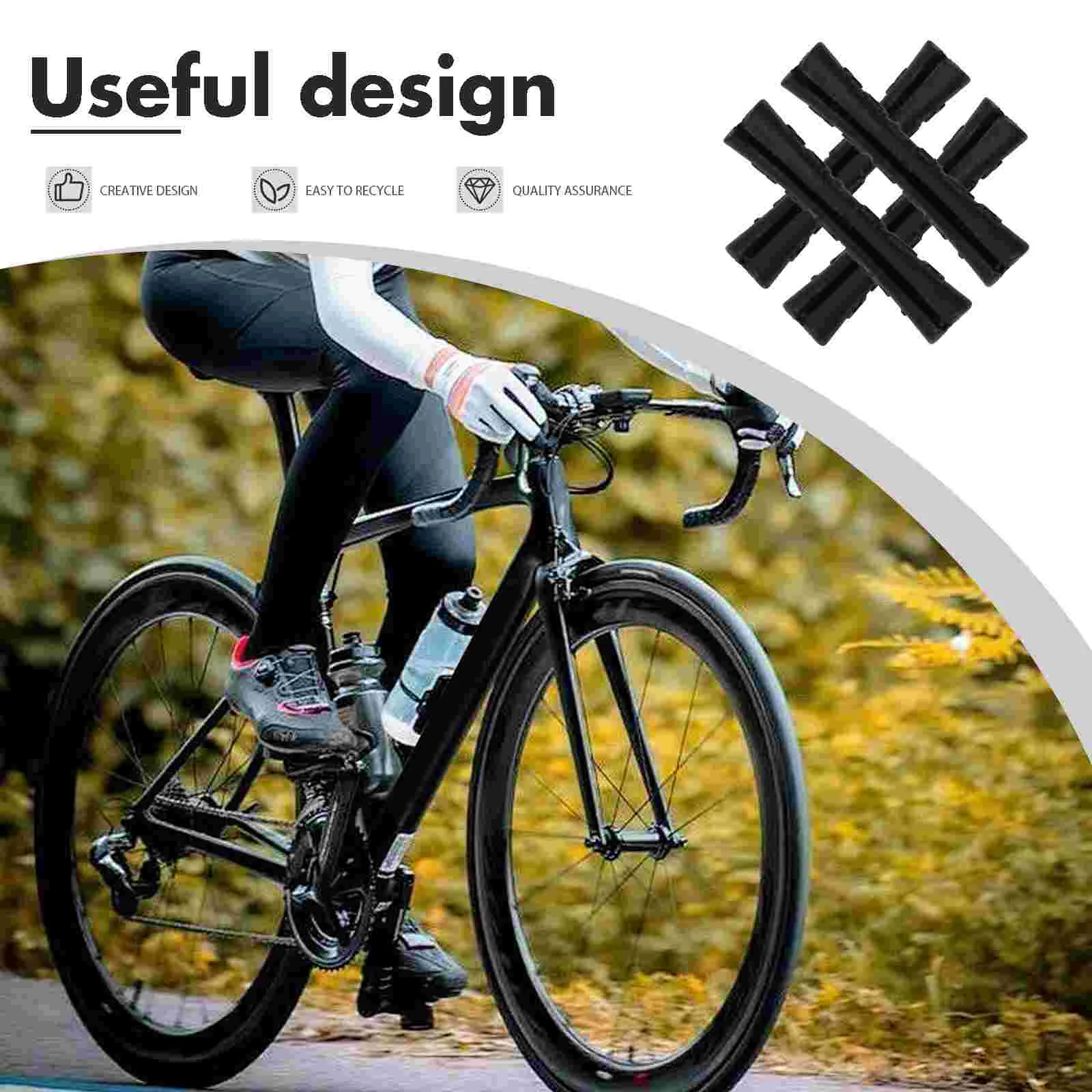 4 шт. защитные наклейки на раму шоссейного велосипеда крышка трубки горный тормоз