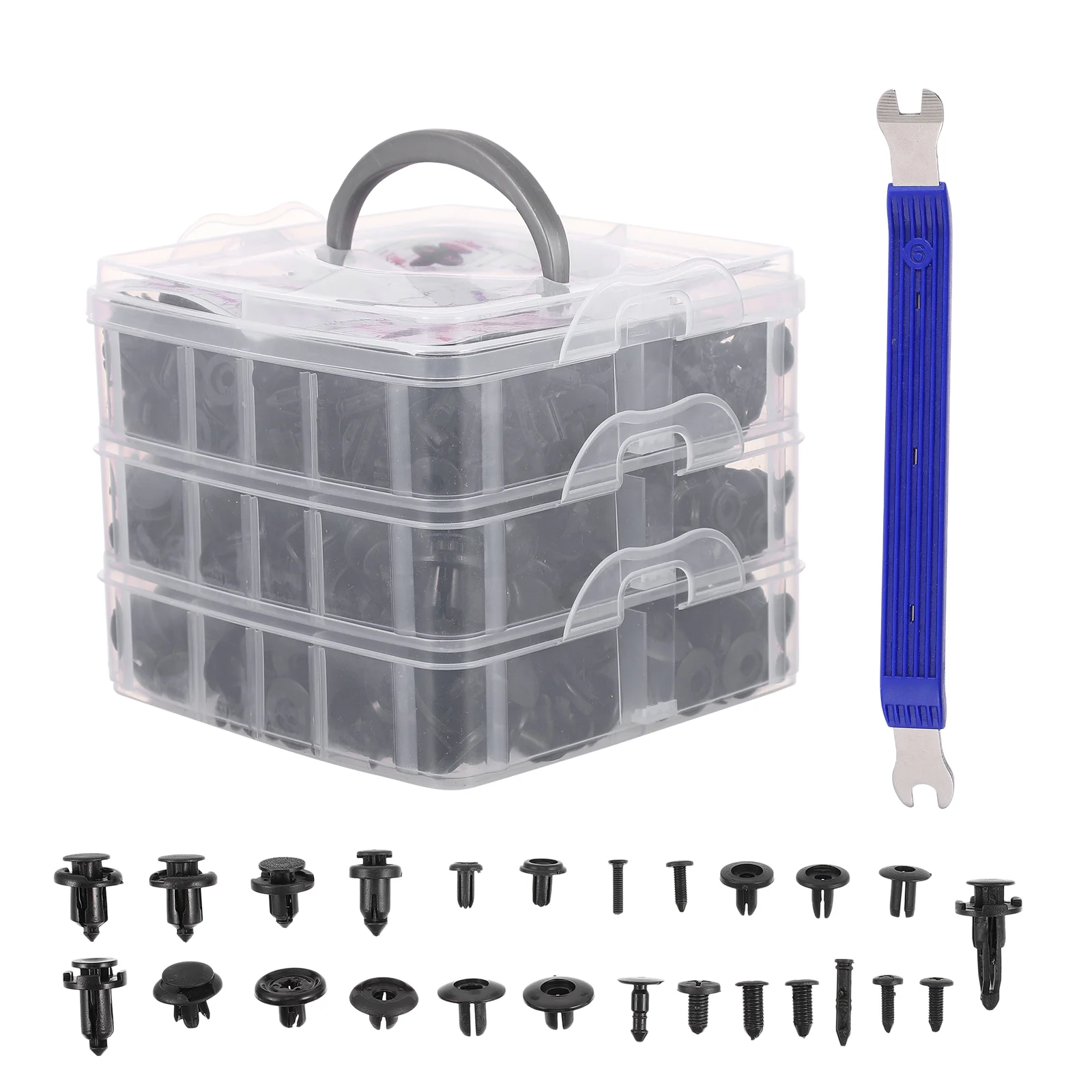 

1 Set Sturdy Auto Panels Fasteners Auto Bumper Buckle Car Bumper Fasteners