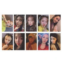 kpop red babes new album mini album 5 rbb the same self made photo card beautifully signed card photo card gift fan collection