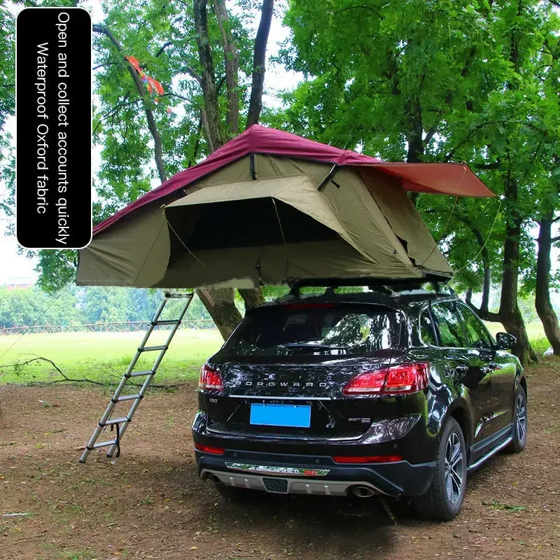 Открытый внедорожный походный холст автомобиль 4x4 внедорожник 2-местная палатка