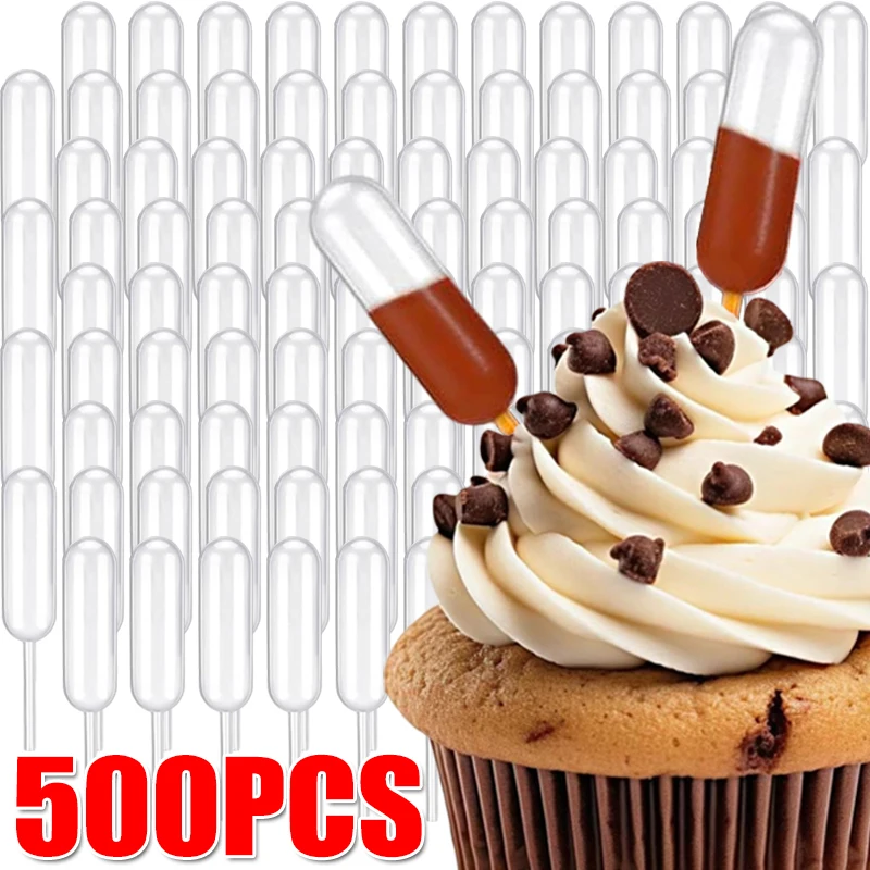 Оптовая продажа 4 мл мини-капельница одноразовая капельница для варенья кекса