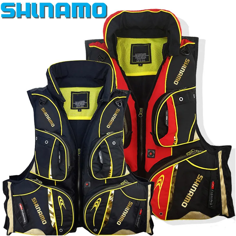 

2023 NEW Fishing Life Jacket Multi Pocket Life Vest High Buoyancy Marine Life Jacket Water Life Jacket Large Size 50-100kg