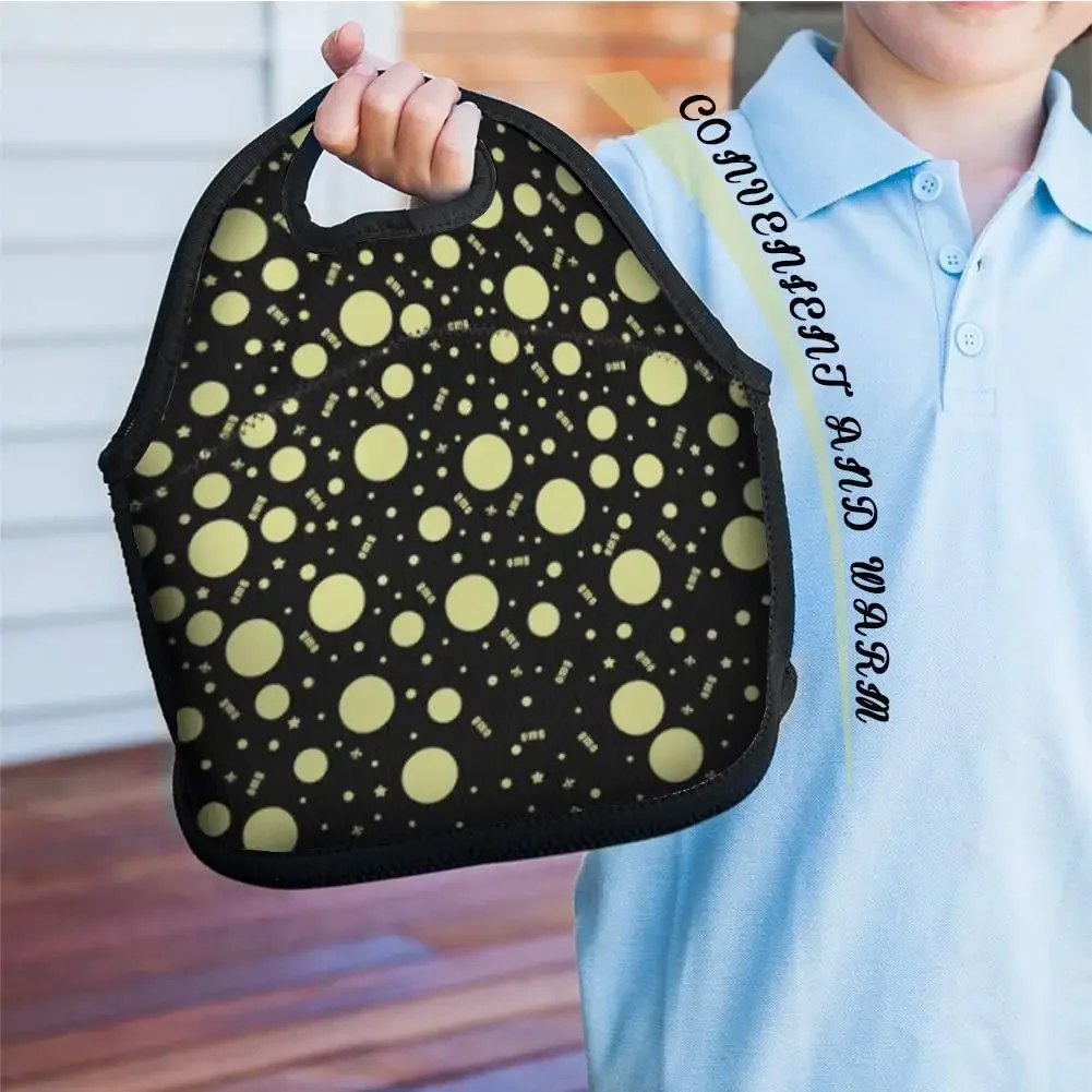 Неопреновая сумка для обеда таксы многоразовая изолированная на молнии коробка