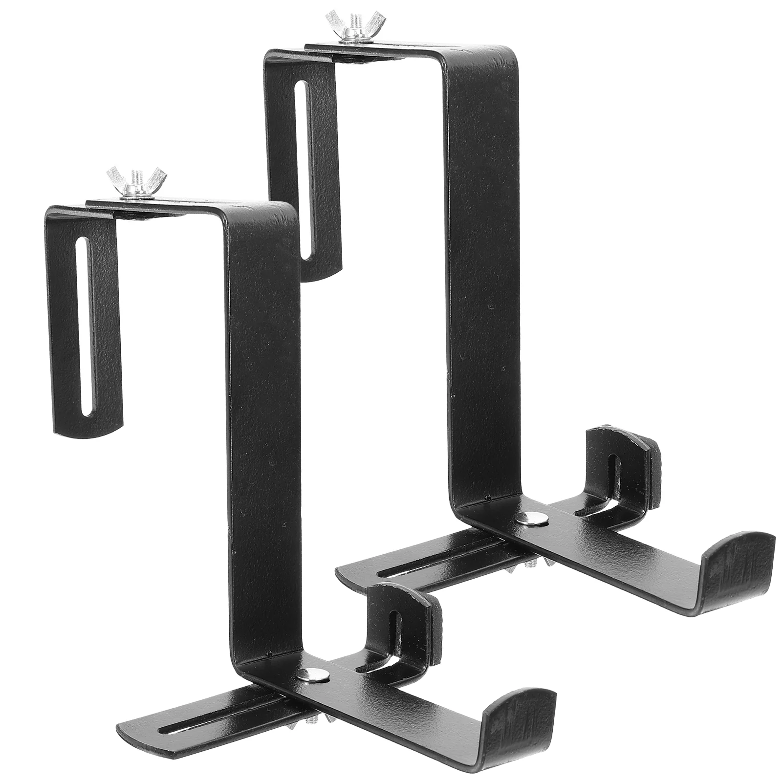 

Flower Pot Hanger Bracket Planter Hooks Outdoor Hanging Rail Fence Hangers Indoor Wall Mount Holder Basket
