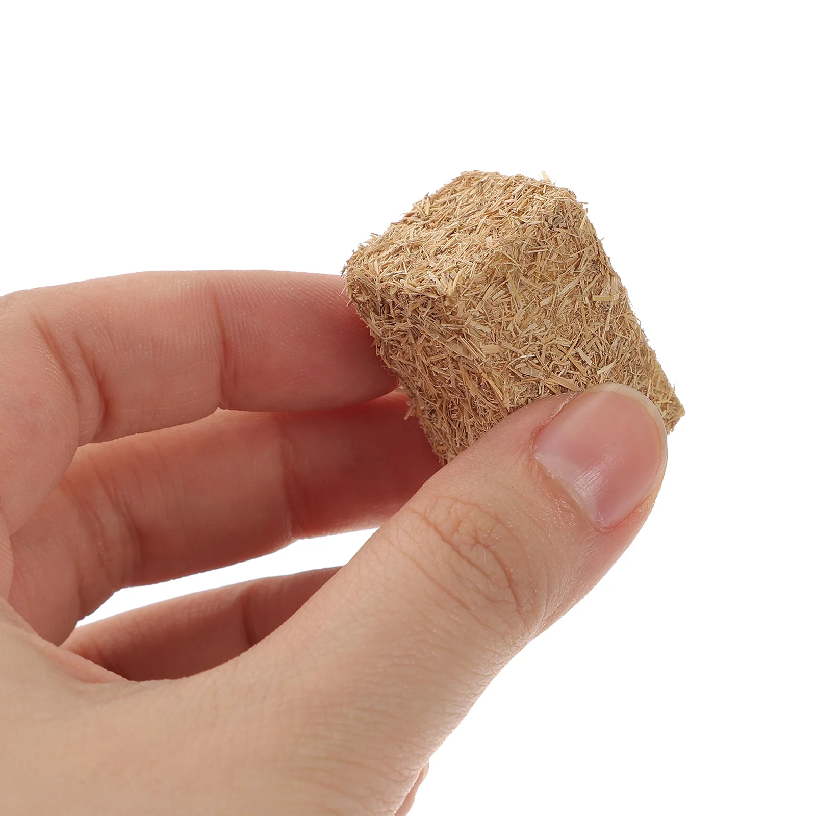 Миниатюрные Искусственные Соломенные Тюки Набор Декора 4 Шт. Деревянный Стог