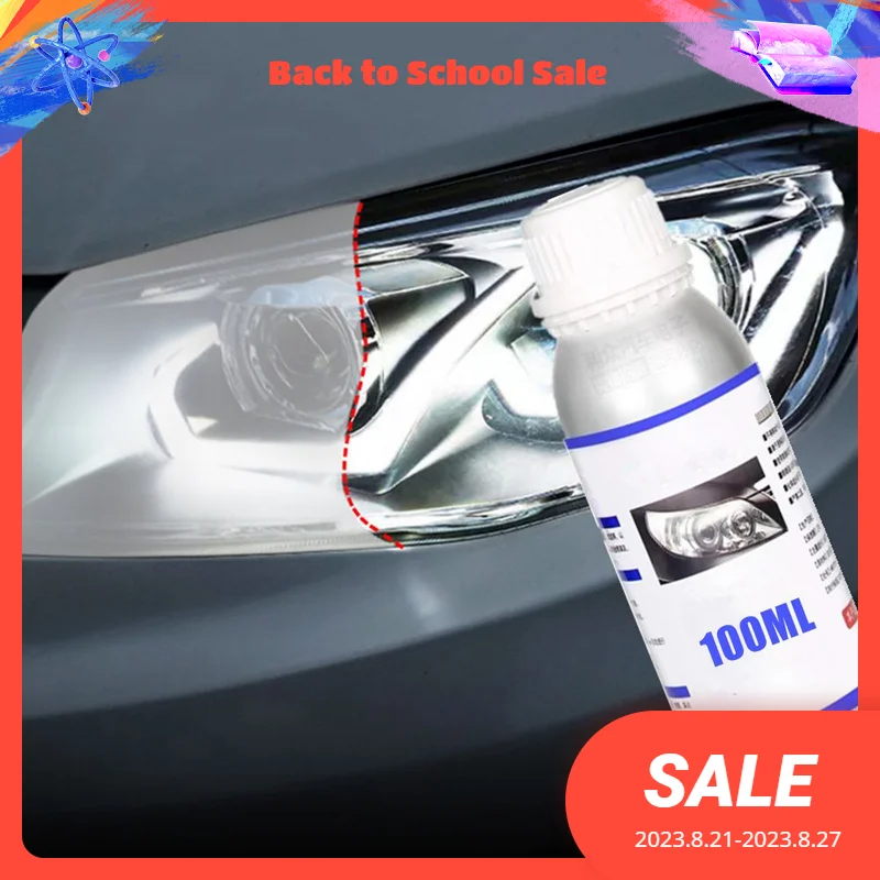 

100ML Renovator Headlight Polisher Car Headligh Repair Fluid Auto Headlight Restorer Liquid For Polishing The headlights