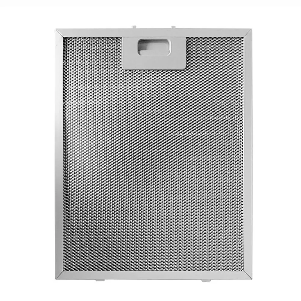 

Efficient Range Hood Filter Silver Cooker Hood Filters 305 x 267 x 9mm Enhanced Grease Filtration Easy to Maintain