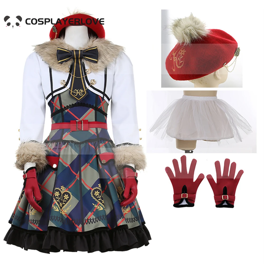 

765 миллионов ALLSTARS нононахара акан Ибуки Цубаса шиномия униформа косплей на заказ Хэллоуин Рождество костюм