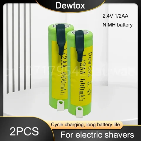 Оригинальный перезаряжаемый аккумулятор Ni-MH 600 мАч для машинки для стрижки волос