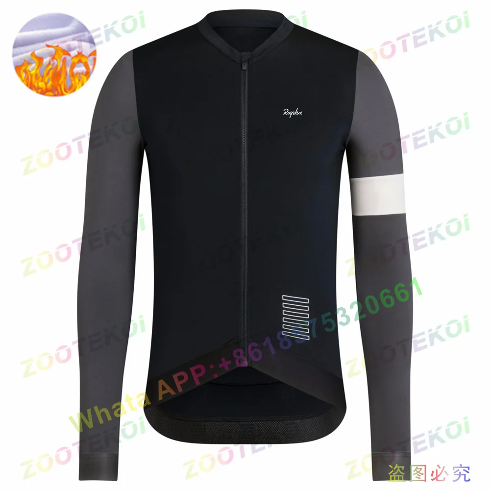 

Rcc Winter Male Jacket Thermal Fleece Windproof Jersey Sports Riding Jacket Outdoor Warm Cycling Clothes