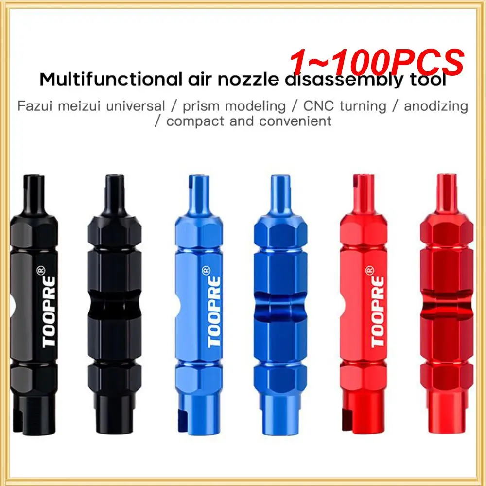 

1~100PCS Bike Repair Versatile Easy-to-use Valve Core Remover Versatile Valve Core Removal Spanner Must-have Portable Convenient