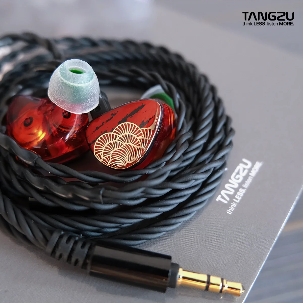 Наушники-вкладыши TANGZU XUANNV с двойным динамическим драйвером IEM Hi-Fi Музыкальная