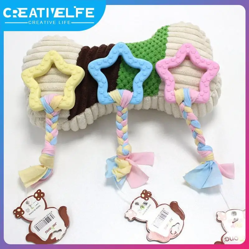 

Bite Resistant Chew Toys Funny Fashion Dog Toy Tpr Interactive Teeth Cleaning Toy Durable Dog Training Toys Anti-chew Knot Toys
