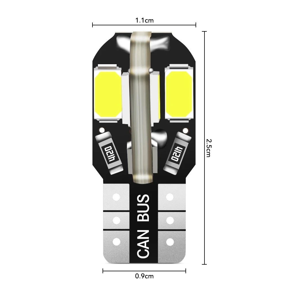20PCS W5W T10 LED Bulbs Canbus for Ford Focus 2 3 Fiesta MK2 MK3 Mondeo MK4 Fusion |